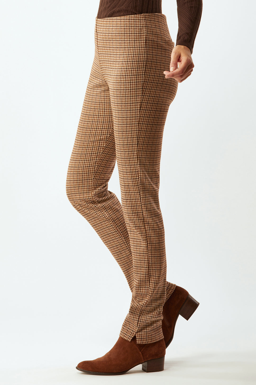 Springfield Classic Pull-On In Park Avenue Stretch - Autumn Check