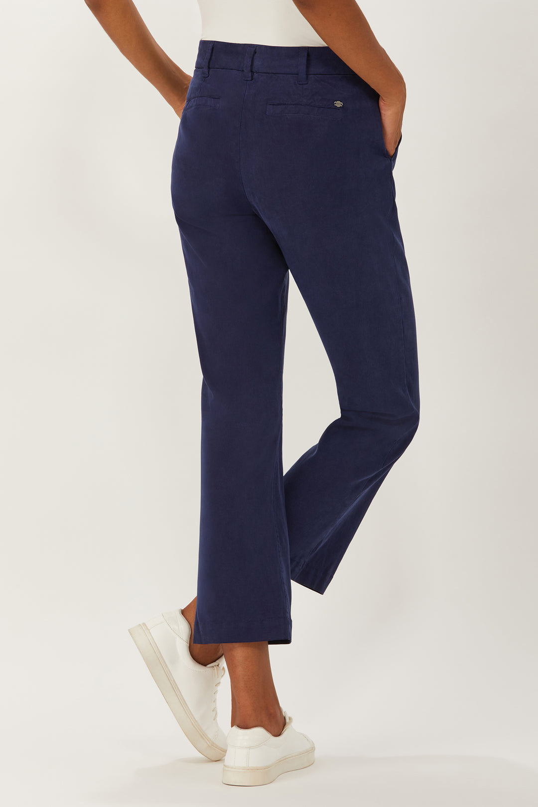 Stills Cropped Flare Pant - Navy
