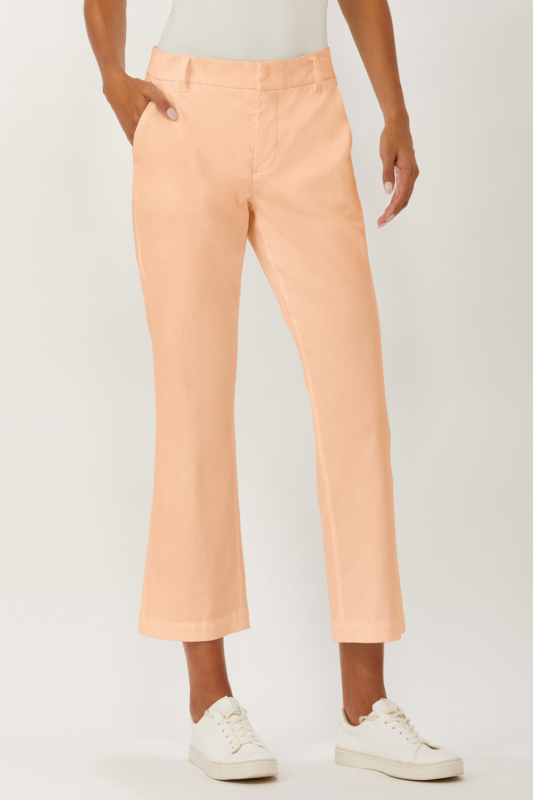 Stills Cropped Flare Pant - Apricot