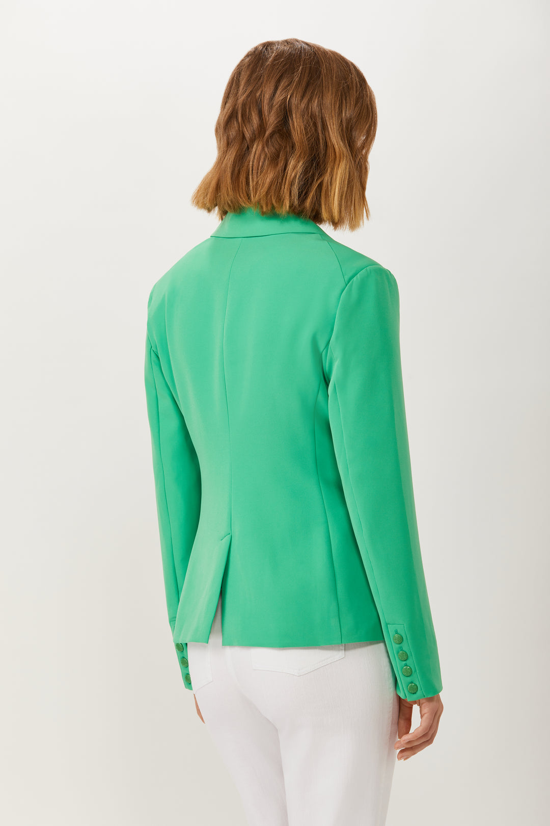 Double Breasted Jacket - Spring Green