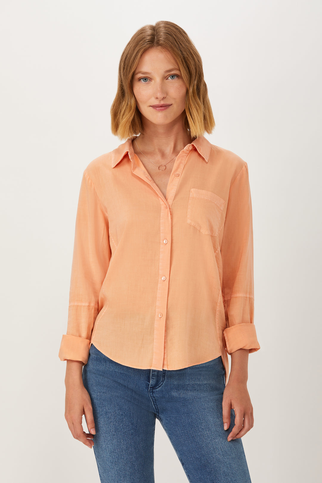 Hepburn New Classic Shirt - Apricot